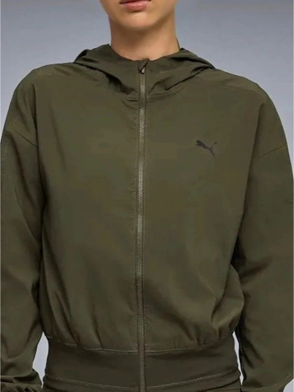 Puma Training Favorites Women's Woven Jacket Green
